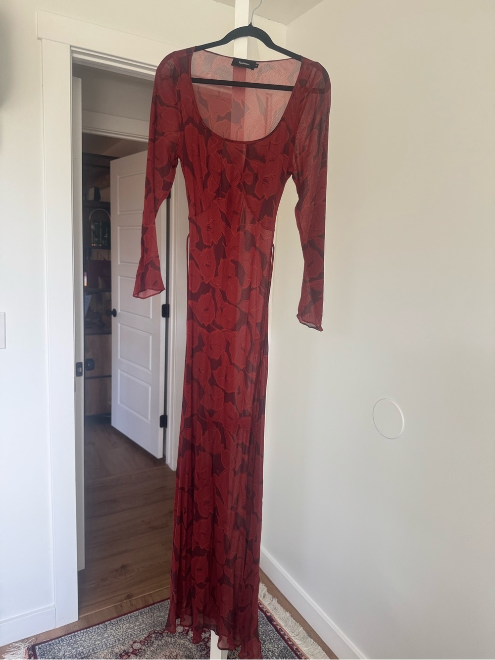 Réalisation Par The Inka Silk Dress in Calla Lily - Picture 3 of 5
